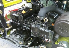 Погрузчик Clark GTS 30: двигательный отсек